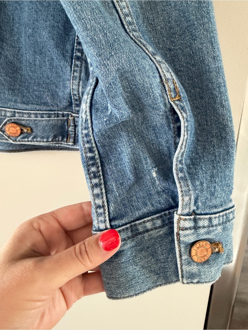 J.Crew Jeans Classic Stretch Denim Jacket Size Small - Picture 8 of 8